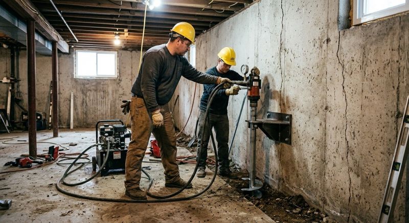 Basement Stabilization in Watsonville, CA