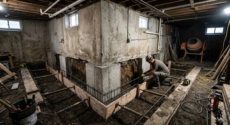 Basement Underpinning in Watsonville, CA