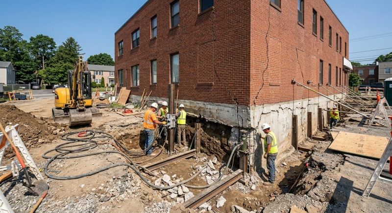 Building Foundation Repair in Gilroy, CA