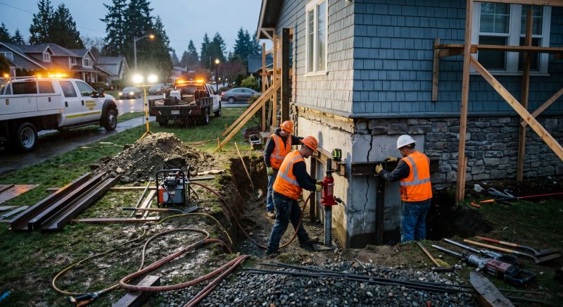 Building Foundation Repair in Hollister, CA