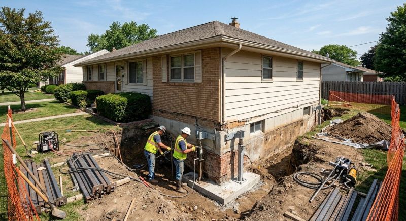 Building Foundation Repair in Los Gatos, CA