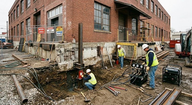 Building Foundation Repair in Monterey, CA