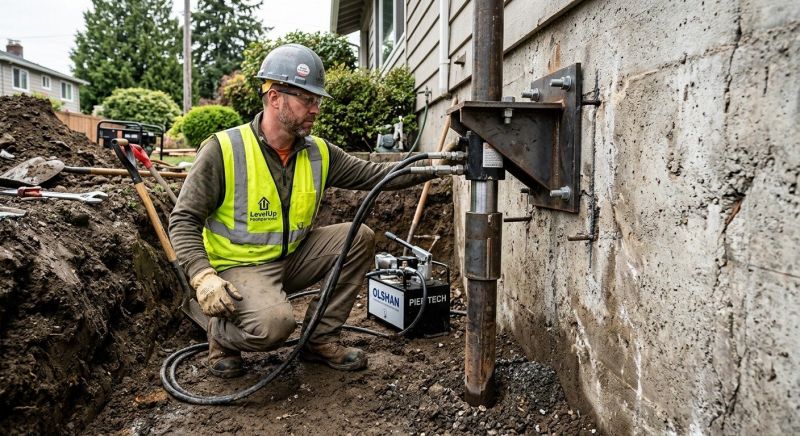 Concrete Foundation Leveling in Los Gatos, CA
