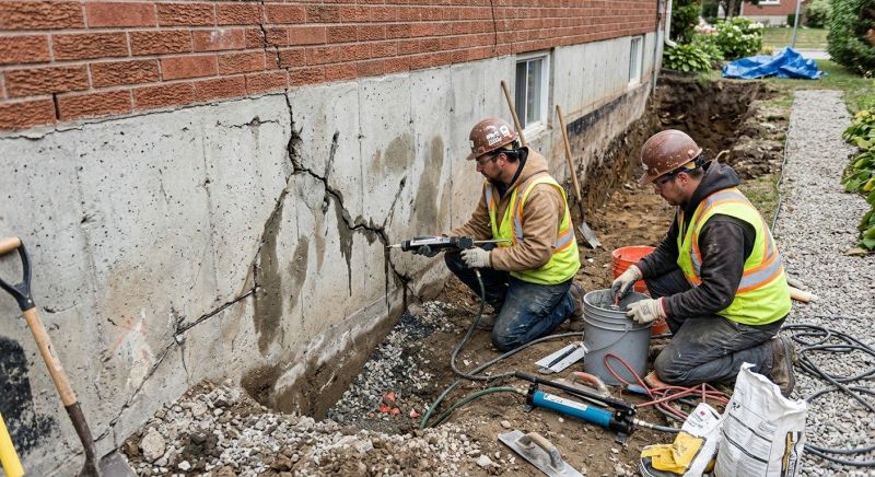 Cracked Foundation Repair in Watsonville, CA