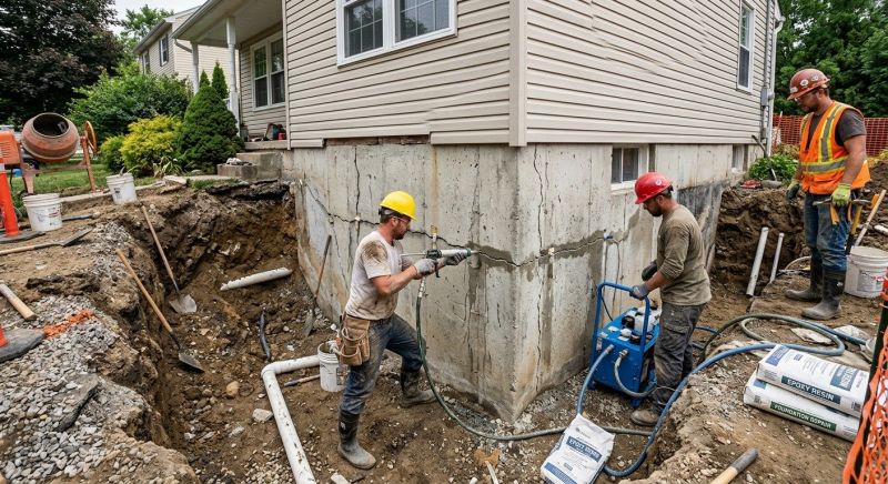 Cracked Foundation Repair in Watsonville, CA