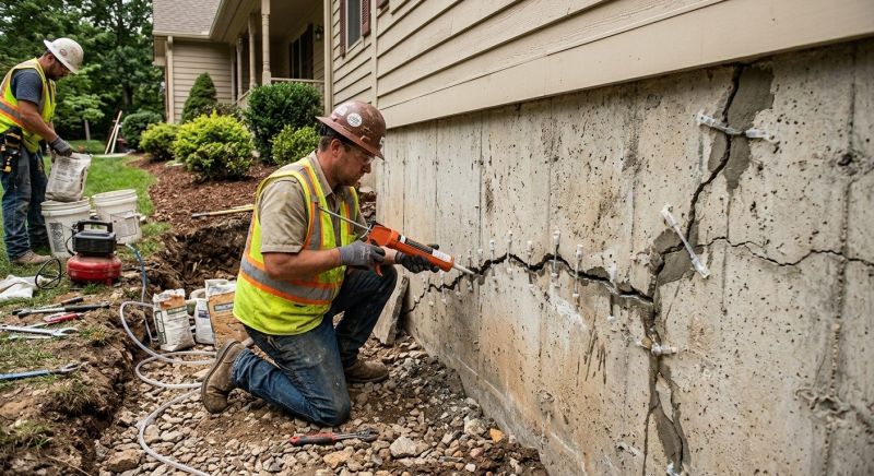 Cracked Foundation Repair in Monterey County, CA