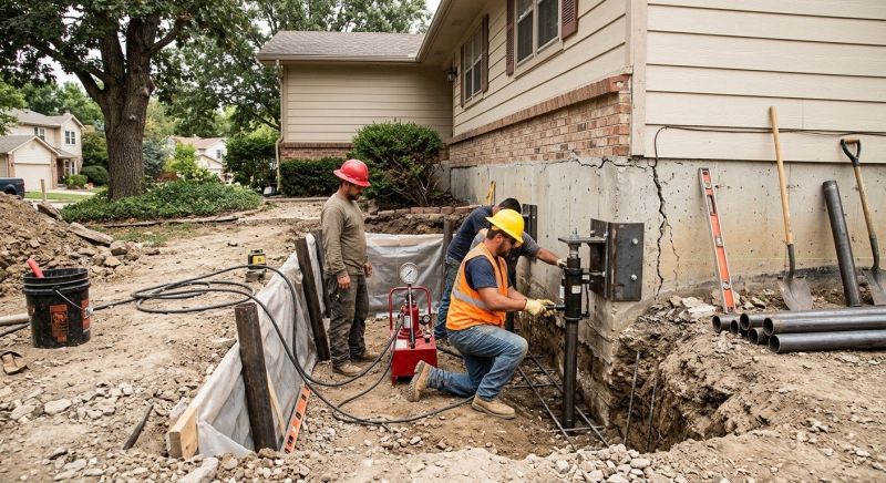 Cracked Foundation Repair in Santa Cruz County, CA