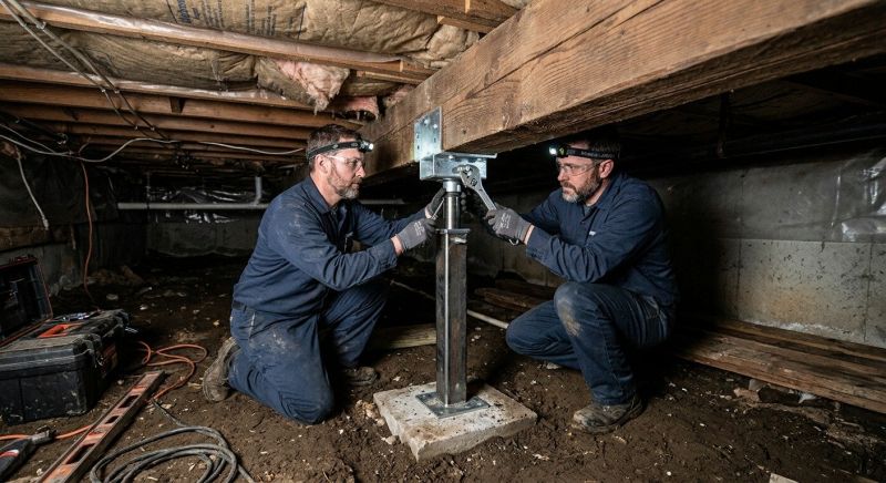 Crawl Space Leveling in Watsonville, CA