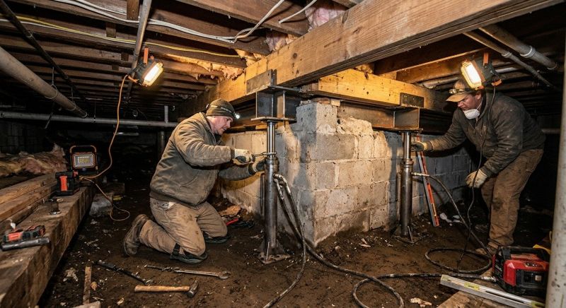Crawlspace Foundation Repair in Watsonville, CA