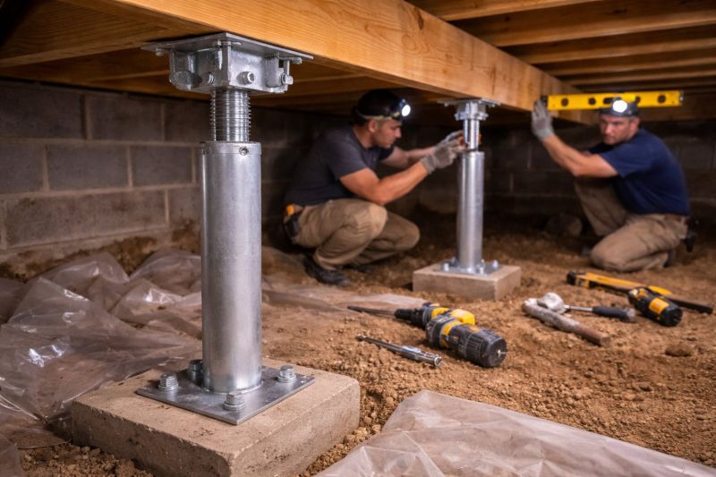 Crawlspace Structural Repair in Watsonville, CA