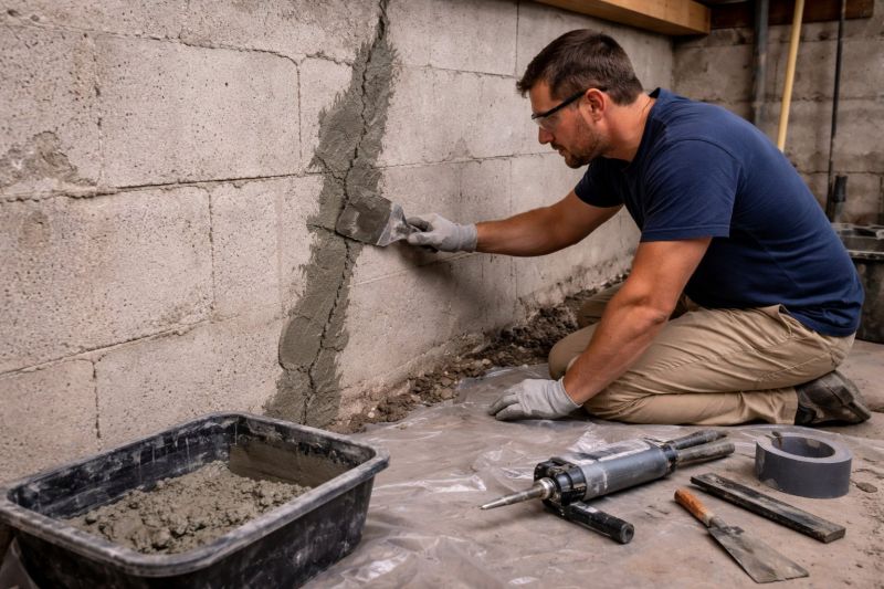 Foundation Crack Repair in Watsonville, CA