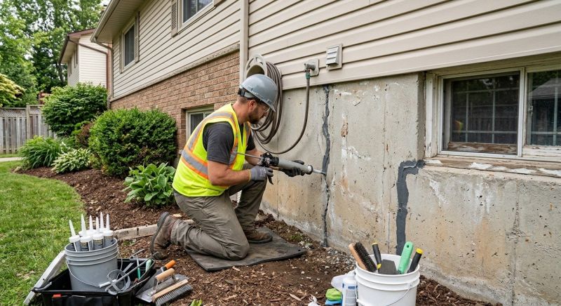 Foundation Crack Sealing in Watsonville, CA
