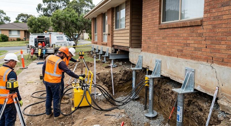 Foundation Jacking in Gilroy, CA