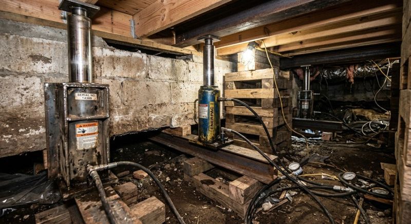 Foundation Jacking in Marina, CA
