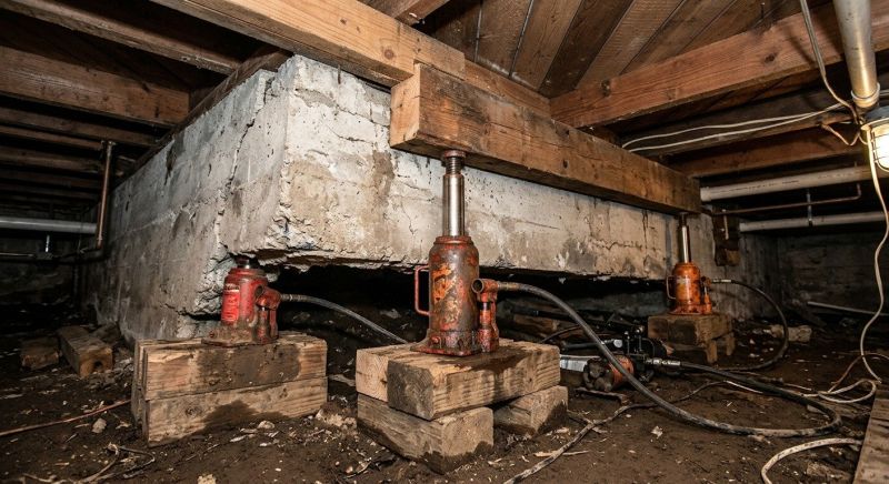 Foundation Jacking in Monterey, CA