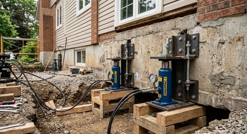 Foundation Jacking in Morgan Hill, CA