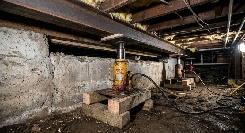 Foundation Jacking in San Juan Bautista, CA