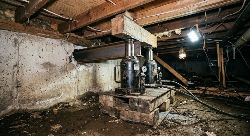 Foundation Jacking in Scotts Valley, CA