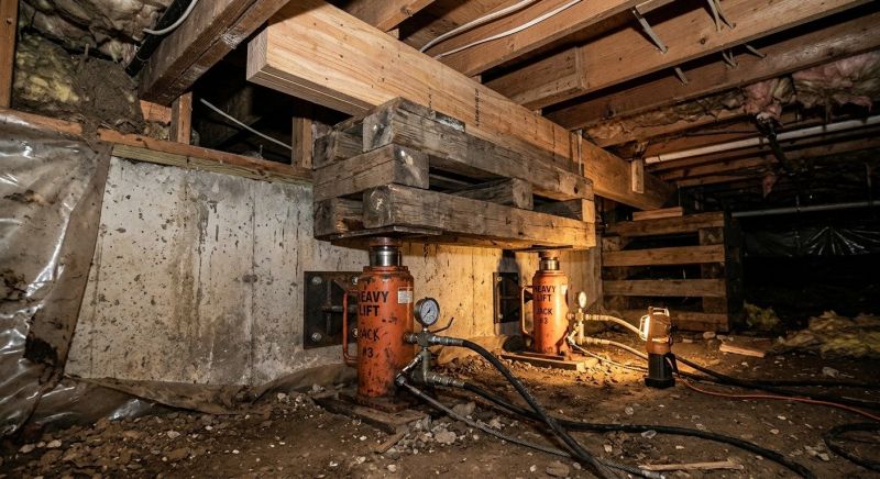 Foundation Jacking in Seaside, CA