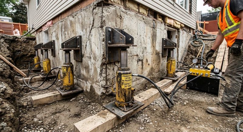 Foundation Jacking in Seaside, CA