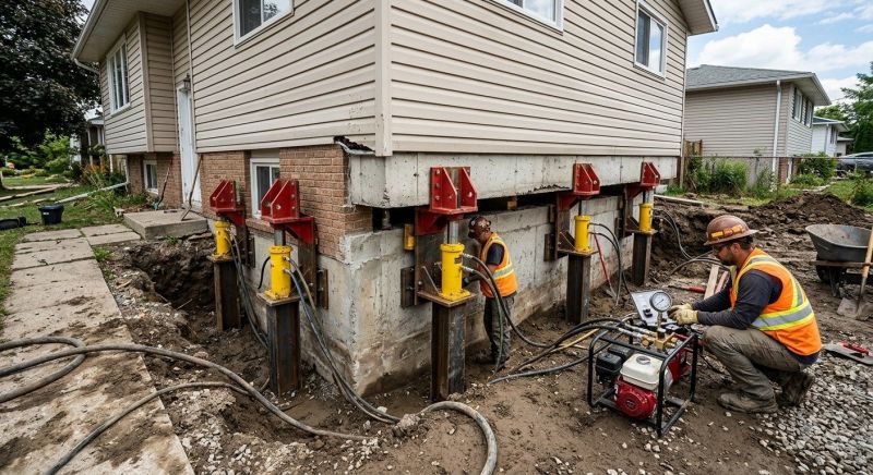 Foundation Lifting in Hollister, CA
