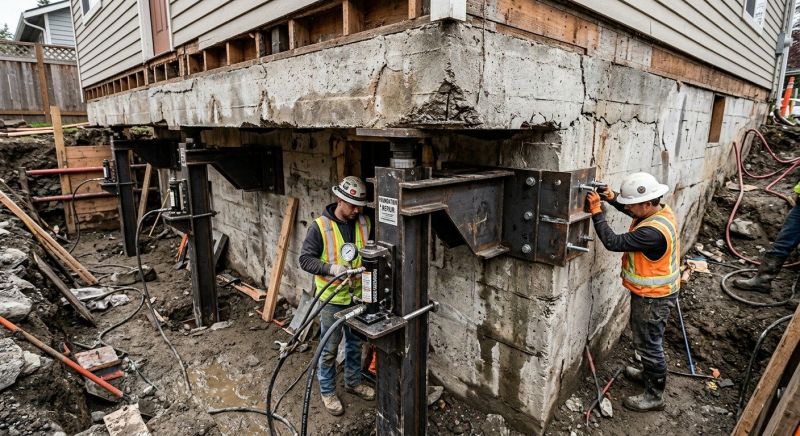 Foundation Lifting in Morgan Hill, CA