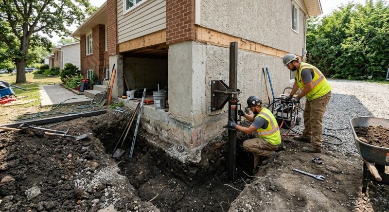 Foundation Pier Repair in Watsonville, CA