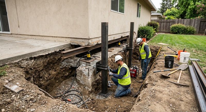 Foundation Pier Repair in Watsonville, CA