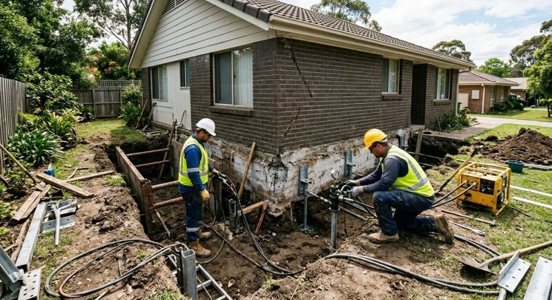 Foundation Stabilizing in Gilroy, CA