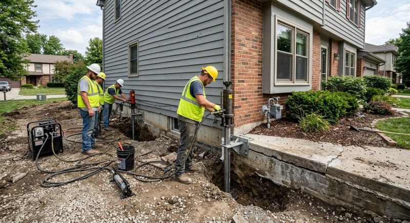 Foundation Stabilizing in Los Gatos, CA