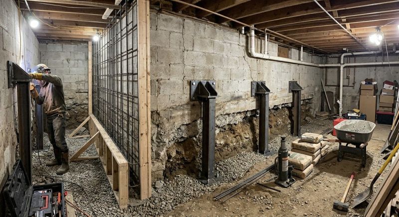 Foundation Stabilizing in Monterey, CA