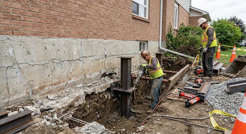Foundation Structural Repair in Scotts Valley, CA