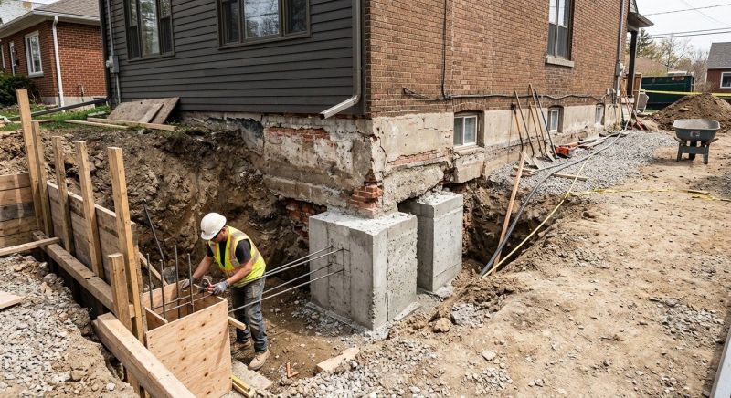 Foundation Underpinning in Watsonville, CA