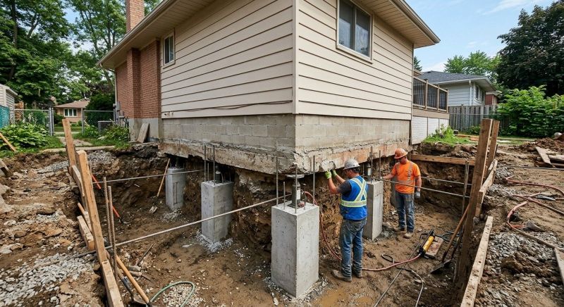 House Underpinning in Watsonville, CA