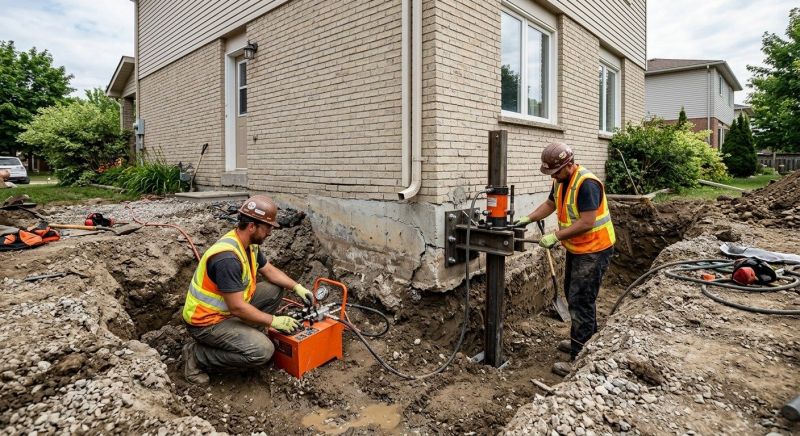 Sinking Foundation Lifting in Watsonville, CA