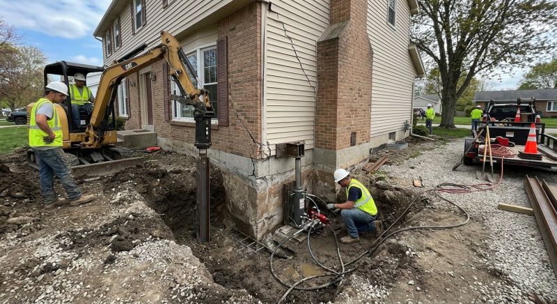 Sinking Foundation Repair in Monterey, CA