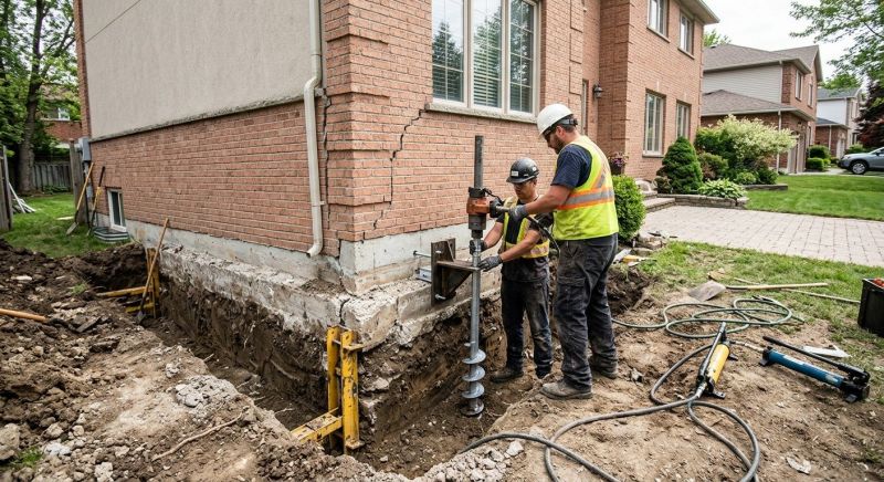 Sinking Foundation Repair in San Juan Bautista, CA