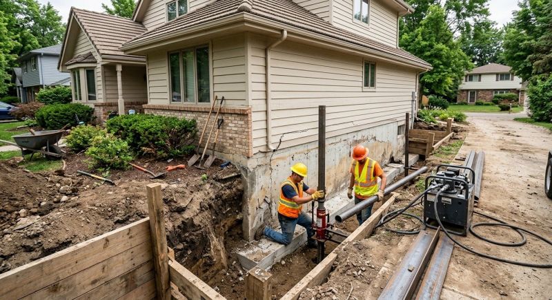 Slab Foundation Repair in Watsonville, CA